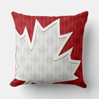 Patriotic Fun Canada Maple Leaf Kussen