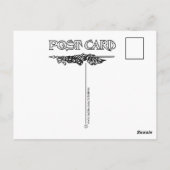 "PATRIOTIC GARDEN" FLOWER FLAG BRIEFKAART (Achterkant)