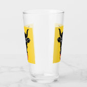 Patriotic glass cup with flag of Uri, Switzerland Glas (Rechts)