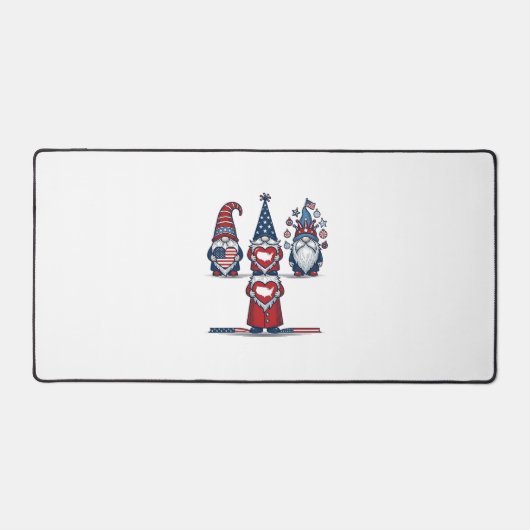 Patriotic Gnome Trio Vintage Vector Design_1 (Recto)