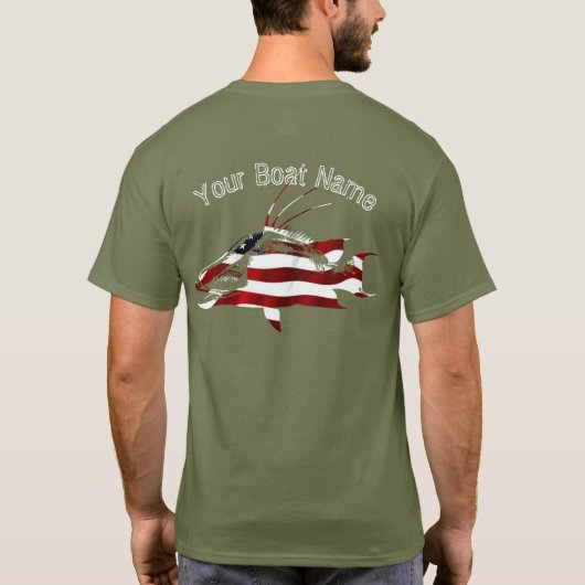 Patriotic Hog Snapper Shirt (Achterkant)