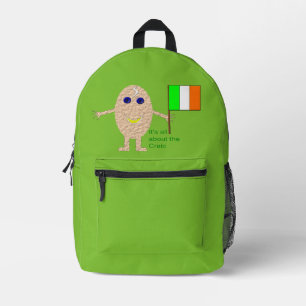 Patriotic Irish Egg Bedrukte Rugzak