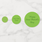 Patriotic Irish Egg Personalized Confetti (Voorkanten)