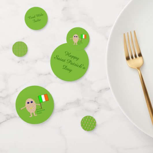 Patriotic Irish Egg Personalized Confetti (Groep)