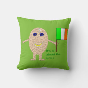 Patriotic Irish Egg Pillow Kussen