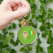Patriotic Irish Egg Sleutelhanger (Hand)