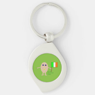 Patriotic Irish Egg Sleutelhanger