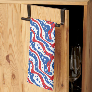 Patriotic Kitchen Towel Theedoek