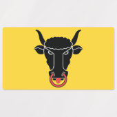 Patriotic labels with flag of Uri canton, Swiss (Design 1)