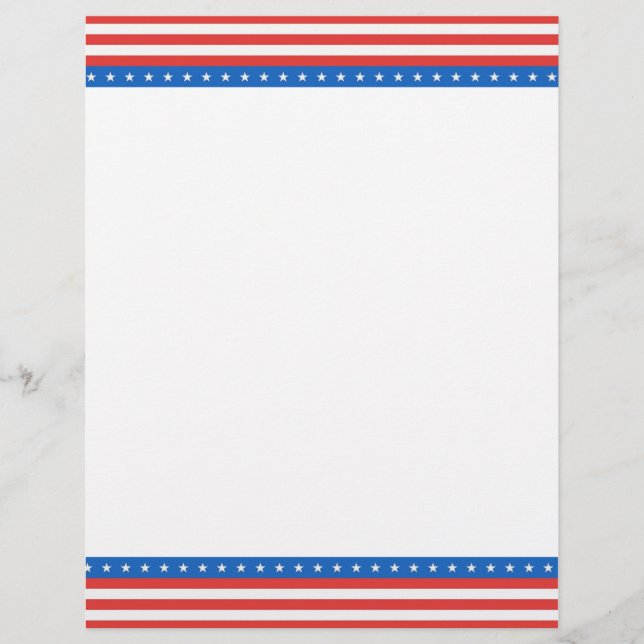 Patriotic Letterhead Briefhoofd (Voorkant)