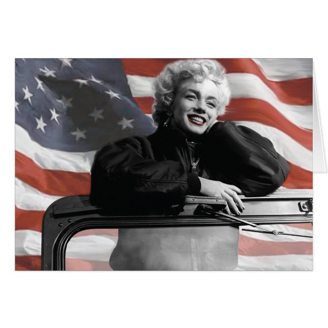 Patriotic Marilyn (Voorkant Horizontaal)