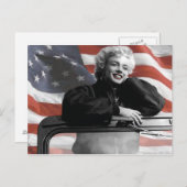 Patriotic Marilyn Briefkaart (Voorkant / Achterkant)