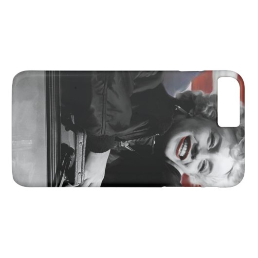 Patriotic Marilyn Case-Mate iPhone Case (Achterkant (Horizontaal))