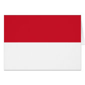 Patriotic Monaco Flag (Devant horizontal)