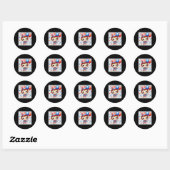 Patriotic Monkey Sticker (Vel)