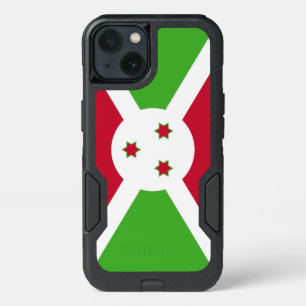 Patriotic OtterBox iPhone 13 Hoesje, Burundese vla
