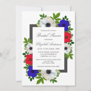 Patriotic Panda Anemone Vrijgezellenfeest Kaart