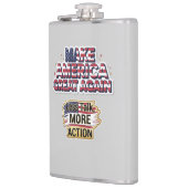 Patriotic Peace Decal Heupfles (Links)