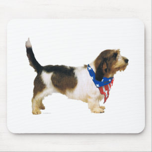 Patriotic Petit Basset Griffon Vendeen Muismat
