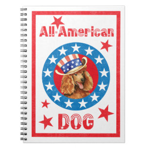 Patriotic Poodle Notitieboek