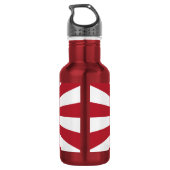 Patriotic Pride Verenigde Staten Waterfles (Achterkant)