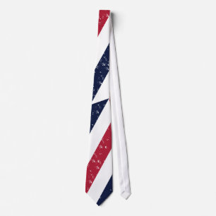 Patriotic Red White & Blue Striped Necktie – Veren Stropdas