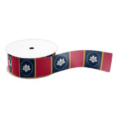Patriotic Ribbon with Flag of Mississippi, USA Grosgrain Lint (Spoel)