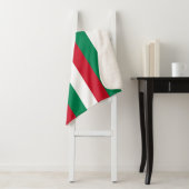 Patriotic Sherpa Blanket met vlag van Hongarije Sherpa Deken (In situ)