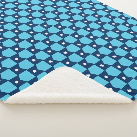 Patriotic Sherpa Blanket with flag of Minnesota Sherpa Deken (3/4)