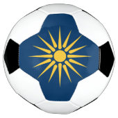 Patriotic Soccer Ball with Flag of Macedonia (Tourné)