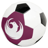 Patriotic Soccer Ball with Flag of Phoenix City (3/4)