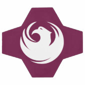 Patriotic Soccer Ball with Flag of Phoenix City (Plat)