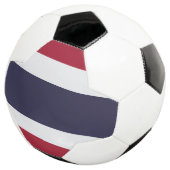 Patriotic Soccer Ball with Flag of Thailand (3/4)