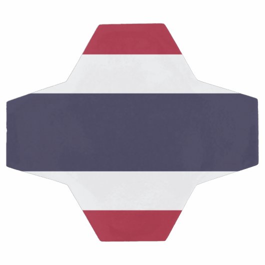 Patriotic Soccer Ball with Flag of Thailand Voetbal (Enkel)