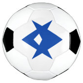 Patriotic Soccer Ball with Flag of Toyota City (Tourné)