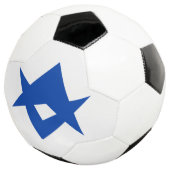 Patriotic Soccer Ball with Flag of Toyota City (3/4)