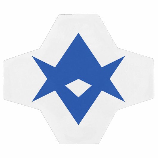 Patriotic Soccer Ball with Flag of Toyota City (Plat)