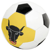 Patriotic Soccer Ball with Flag of Uri (3/4)