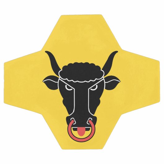 Patriotic Soccer Ball with Flag of Uri Voetbal (Enkel)