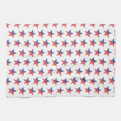 Patriotic Stars Kitchen Towel Theedoek (Horizontaal)