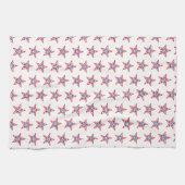 Patriotic Stars Kitchen Towel Theedoek (Horizontaal)