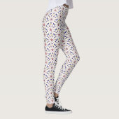 Patriotic Stars Motif, Leggings de vacances (Droite)