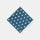 Patriotic Stars Napkins Servetten (Hoek)