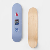 Patriotic Stars Skateboard (Recto)