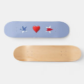 Patriotic Stars Skateboard (Horz)
