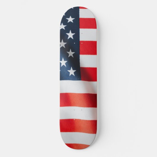 Patriotic Stars & Stripes Skateboard - USA (Recto)