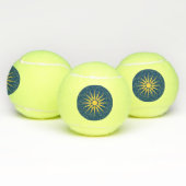 Patriotic Tennis Ball with Flag of Macedonia Tennisballen (Multi)