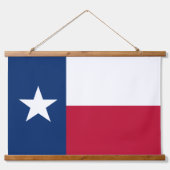 Patriotic Texas Tapestry, Texas Flag Hangend Wandkleed (Voorkant)