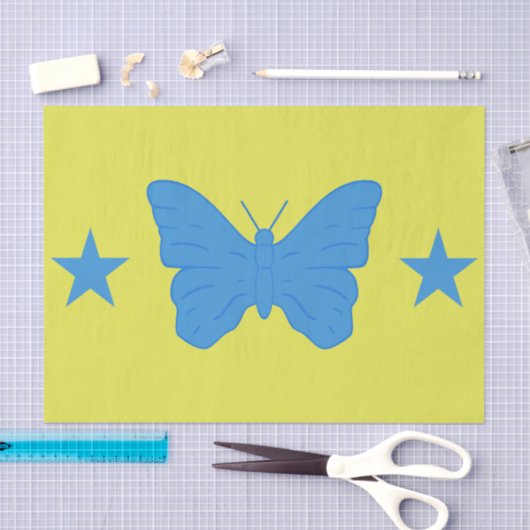 Patriotic tissue paper with flag of Bady Bassit Tissuepapier (Craft)