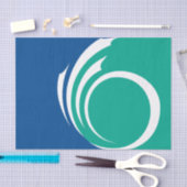 Patriotic tissue paper with flag of Ottawa, Canada Tissuepapier (Craft)